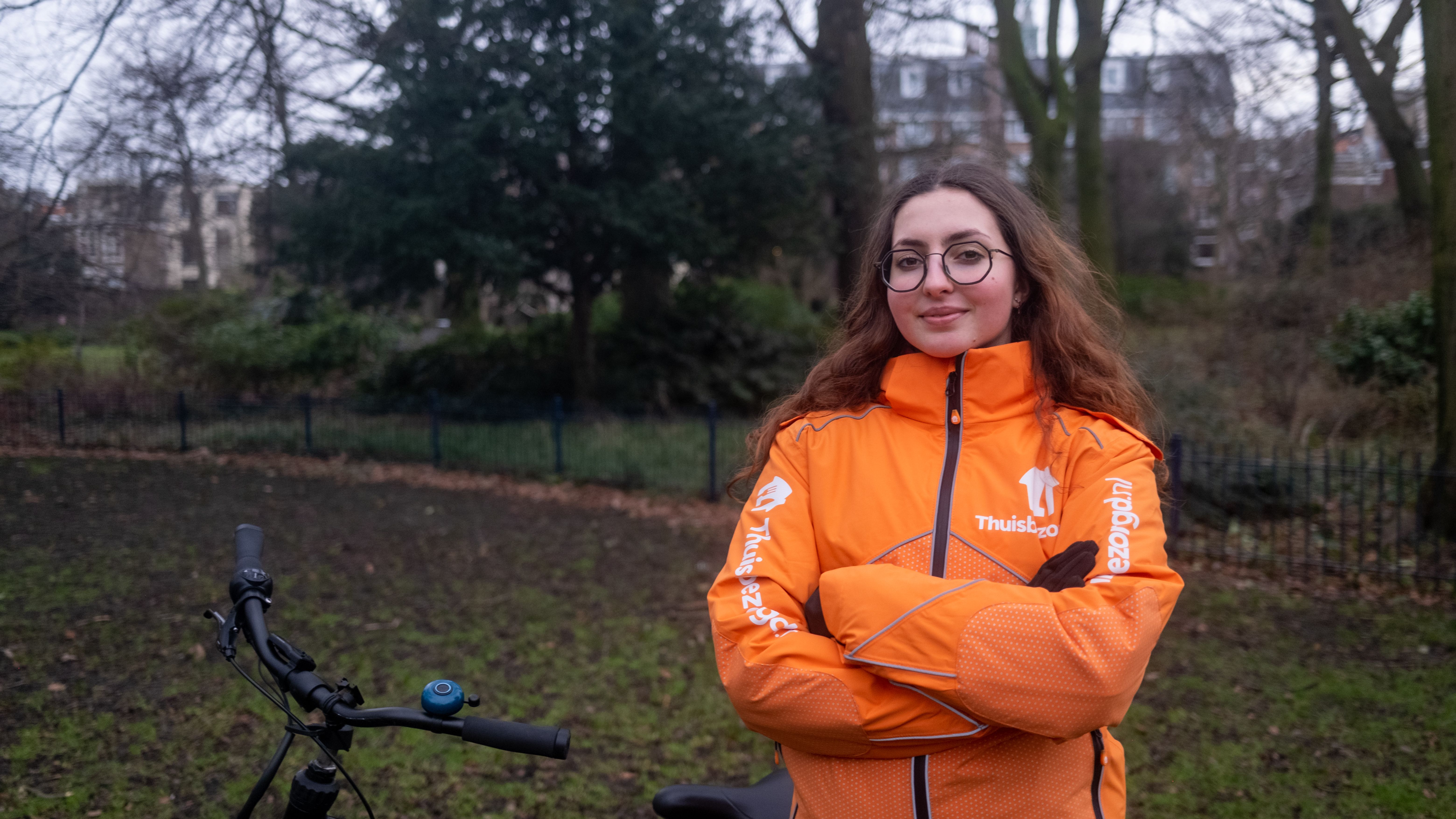 Meet our Courier, Maria Thuisbezorgd