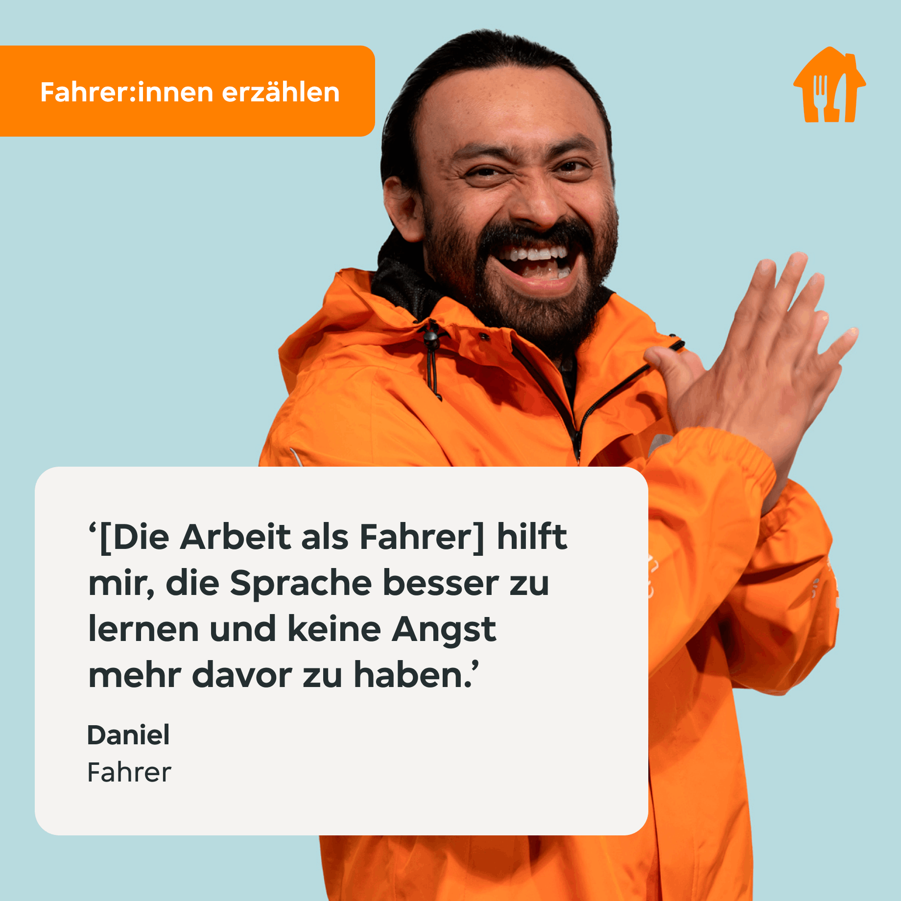 Lieferando-Fahrer-Daniel