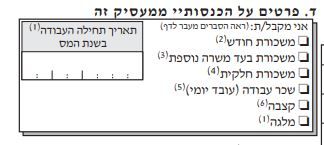 israeli 101 form part d